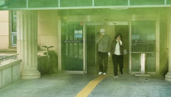 소방대피훈련 진행 이미지