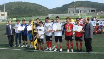 제8회 경북장애인복지관협회장배 지적장애인축구대회 참가 이미지