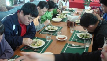 2008-04-25 직업훈련생들 지역사회적응훈련 실시 이미지