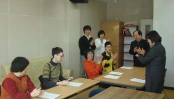 2009-03-25 해도두리 수화공연단 개강 이미지